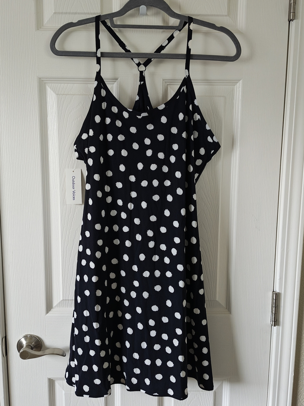 Outdoor Voices Polka Dot Exercise Dress